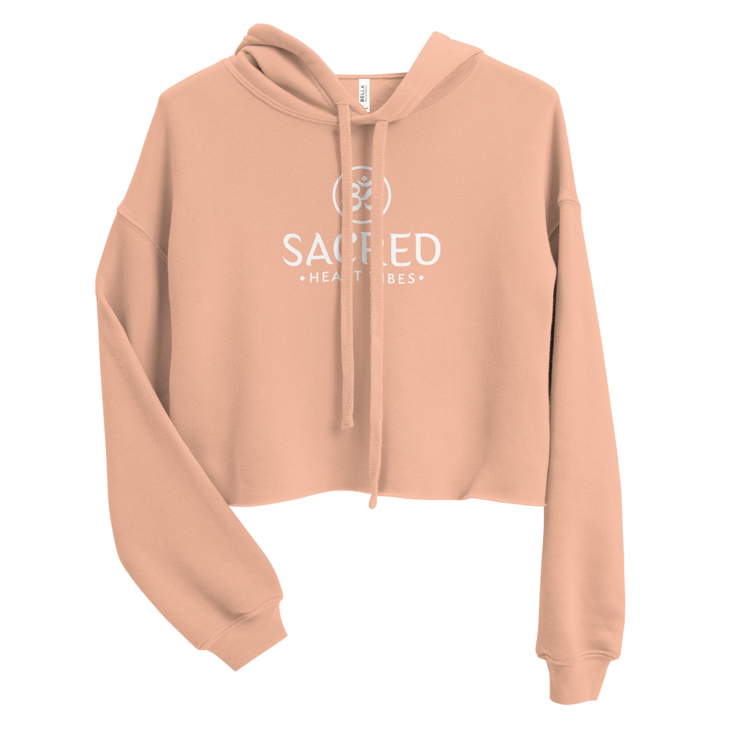 Sacred Heart Vibes Crop Hoodie